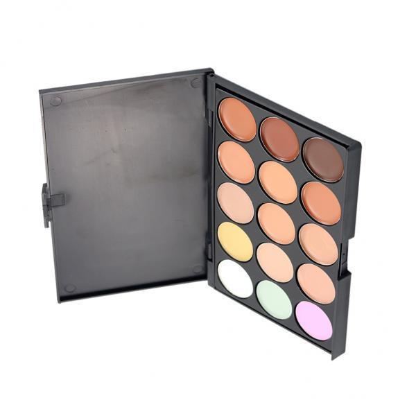2x15 Colors Face Contour Cream Concealer Palette Blemish Eye Circles Cover #1