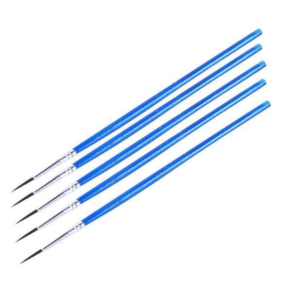 4x5pcs/set Fine Hand Painted Model Craft Painting Pen Script Art Paintbrushes