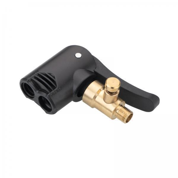 4xCar Tire Air Inflator Hose Nozzle Dual Threads Supplies Repair Parts Accs Deflated