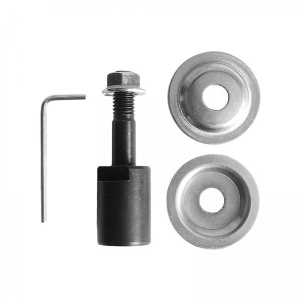 4xGrinding Wheel Shaft Buffing Arbor Threaded Shaft for Hair Wheel Fiber Wheel 16mm 106g