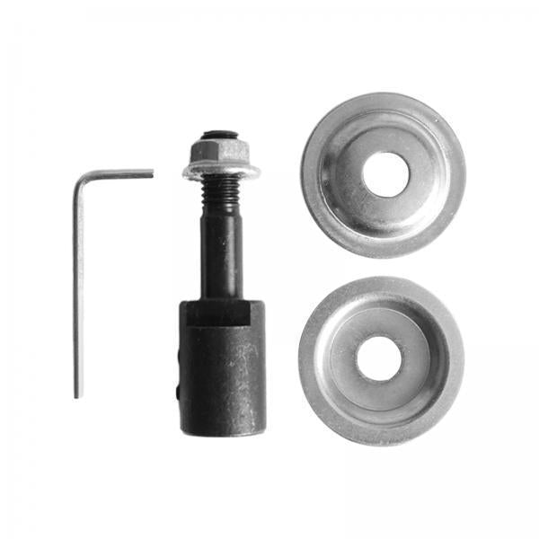 2xGrinding Wheel Shaft Buffing Arbor Threaded Shaft for Hair Wheel Fiber Wheel 12mm 97g