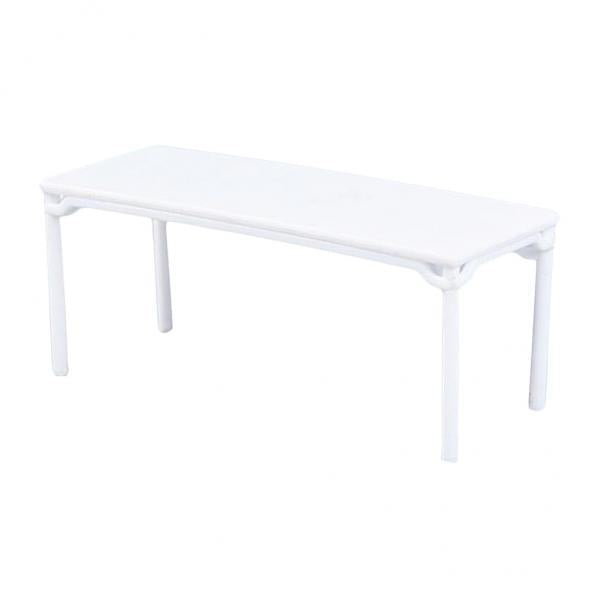 3x1/25 DIY Assembly Furniture Table Desk Model for Miniature Scenery Building