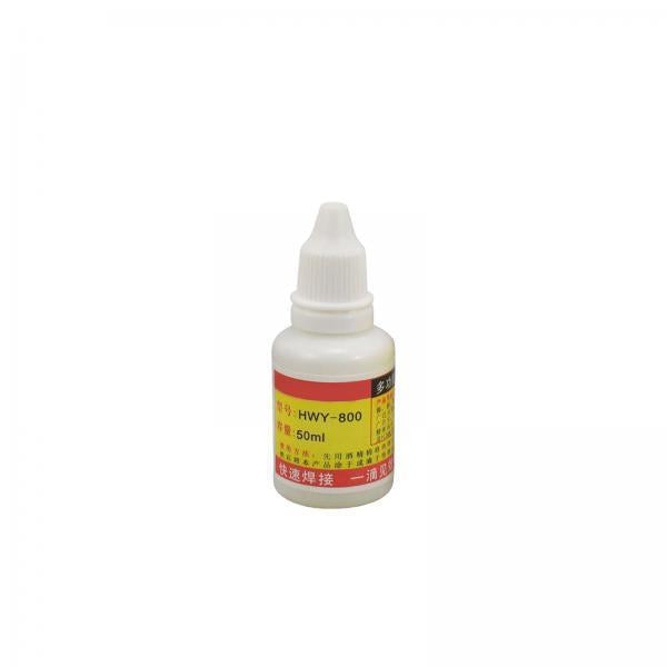 2xSoldering Flux Welding Aid Quick Welding for Stainless Steel Metal Toy Model 50ml