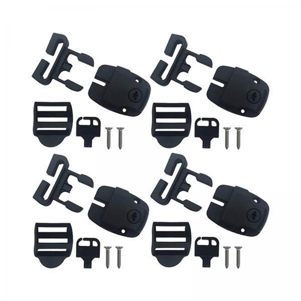 3xSPA Tub Cover Clips Tub Keys Latch Locks Portable SPA Cover Clips Replacement 4pcs