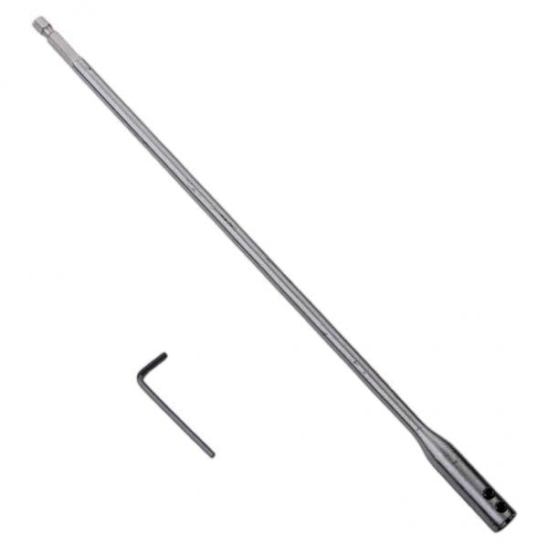 2xDrill Bit Extension Set Heavy Duty with Wrench for Furniture Carpentry 300MM