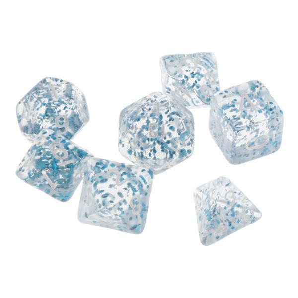 2x7/Set Plastic Polyhedral Dice Set for D&D Dungeons and Dragons Game Toy Style 9