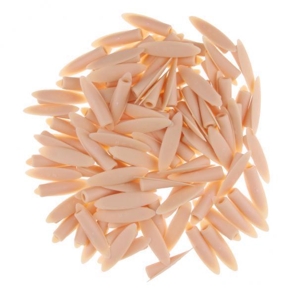 4x100pcs Trimmable Solid plug - Screws - Pocket-holes - DIY Yellow