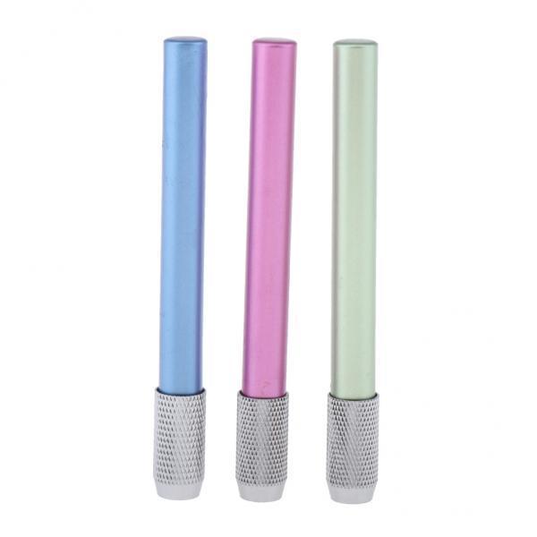 4xAssorted Colors Pencil Lengthener Pencil Extender Holder blue+green+rosy