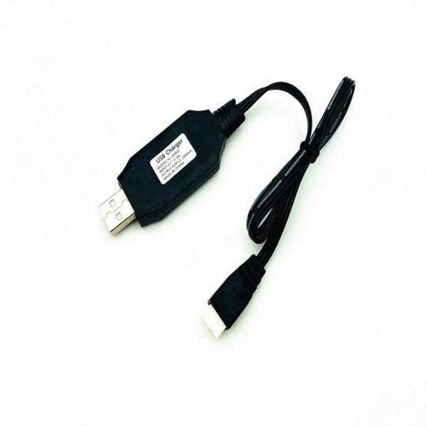 2xAX5S 7.4V USB Charging Cable for WPL B-14K B-16K B-24K B-36K C-14K C-24K