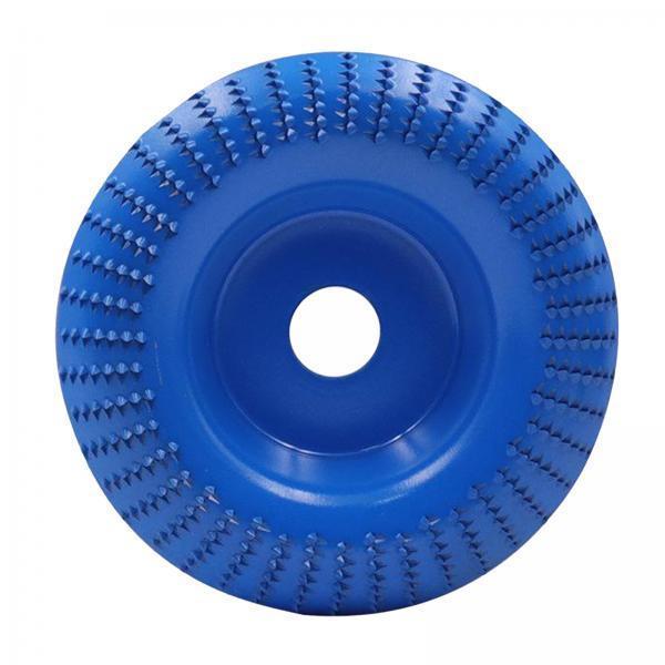 4x100mm Angle Grinder Disc Wood Grinding Wheel Woodworking Tool Blue
