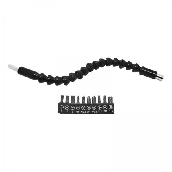 3xDrill Bit Extension Parts Portable Screwdriver Extension for Repair Home DIY 10pc Screwdriver Bit