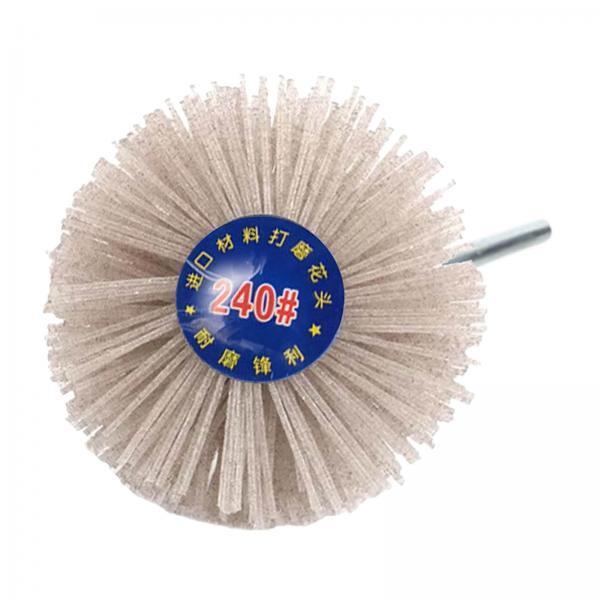 2xGrinding Nylon Wheel Brush Wire Brush Wheel Cup Brush for Polishing 240 Grit