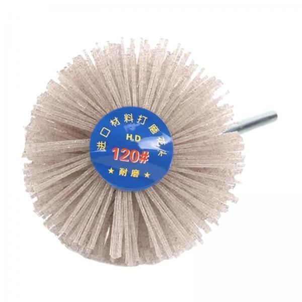 2xGrinding Nylon Wheel Brush Wire Brush Wheel Cup Brush for Polishing 120 Grit