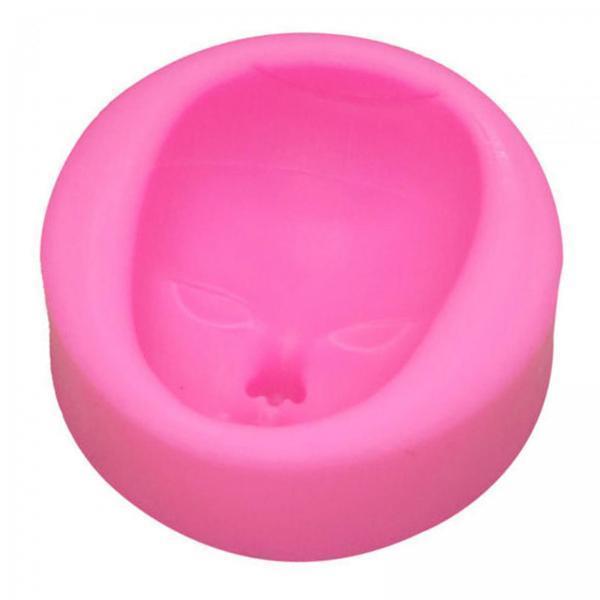 3xSilicone Baby Face Mould Tool DIY Handmade Soap Resin Mould Human Face Mould