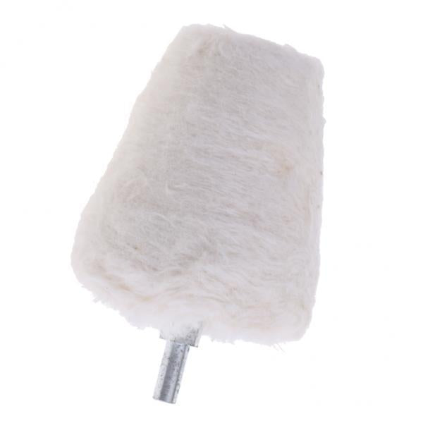 2xPolishing Buffing Wool Cotton wheel for Rotary Tool Accessory #5- 35x55mm