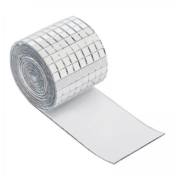 4xSquare Glass Mosaic Tiles Mirror Mosaic for Living Room Bedroom Disco Ball