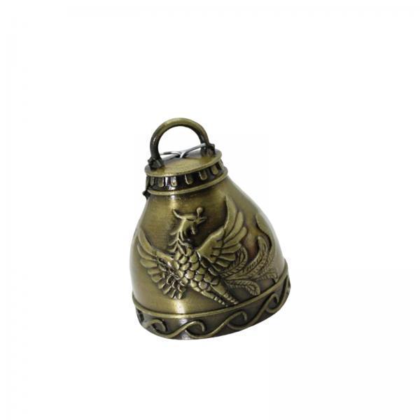 2xAntique Wind Bell Home Garden Decor Hanging Ornament Wind Chimes Pendants Phoenix