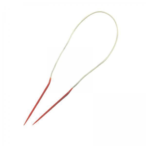 2xCircular Cable Knitting Pin Yarn Flexible Knit Pin for Scarf Sweater Sleeves