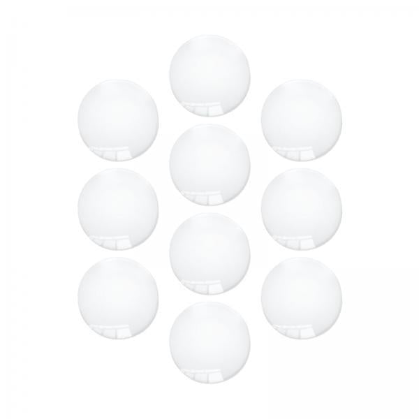4xHalf Round Flatback for Jewelry Making DIY Crafts Glass Cabochons Dome Tiles 25mm 10pcs