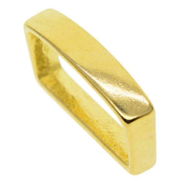 4xBrass D Ring Belt Loop Keeper Buckle for Leathercraft Bag Accessories 26 mm