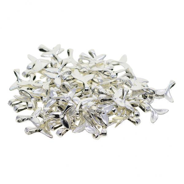 2x100 Pieces Necklace Bracelets Pendant DIY Jewelry Making Charms Beads