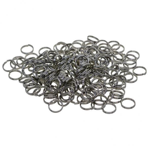 3x500pcs Stainless Steel Split Key Rings Keyrings Loop Jewelry Findings 7mm