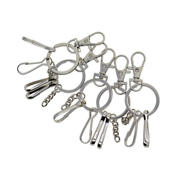 4x5 Sets Lobster Clasp Keychain Snap Lanyard Clips Keyring Key Ring Carabiner