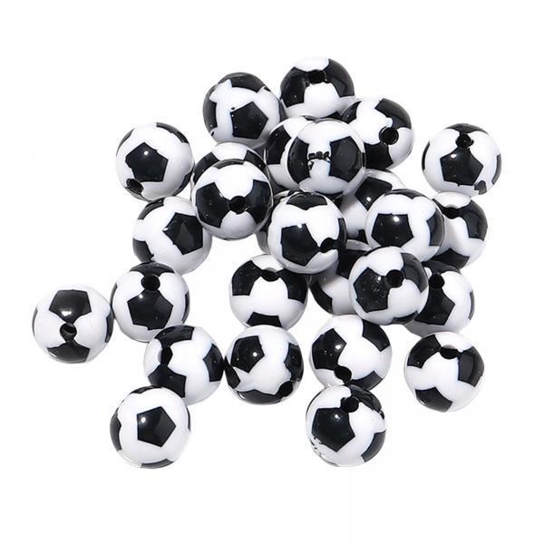 4xSports Beads Loose Spacer Beads for Necklace Bracelet Jewelry Making 30pcs
