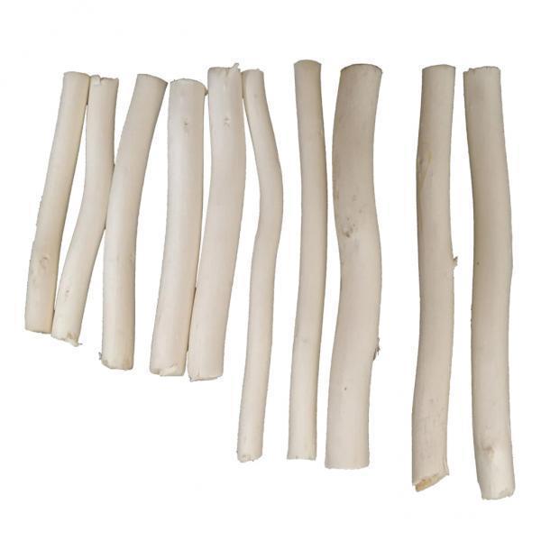2x20 Pieces Wood Sticks Natural Tree Branch Wooden Sticks DIY Craft Photo Prop