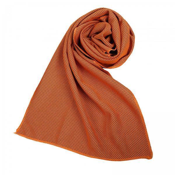 3xCooling Towel Breathable Fast Drying Ice Towel for Exercise Hot Weather orange