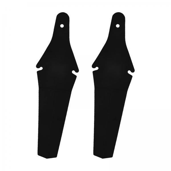2x2x Bicycle Mudguard Easy to Install Riding Replacement Part Biking Saver Black