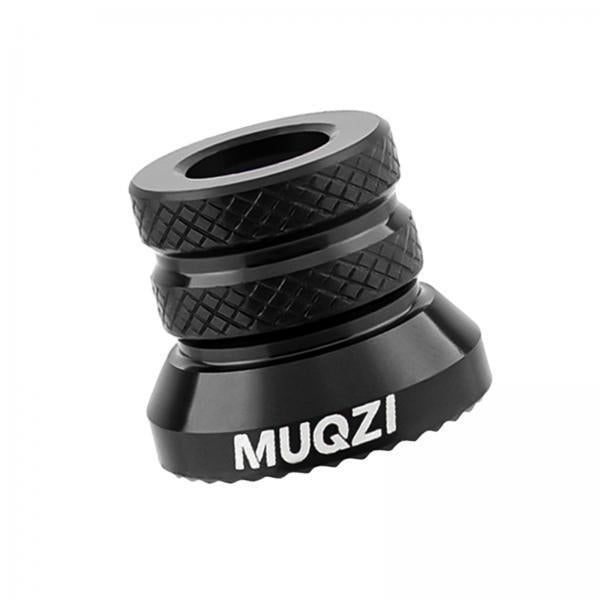 2xHub Nut Portable Durable Replacement Sturdy Non Slip Riding Spare Parts Black
