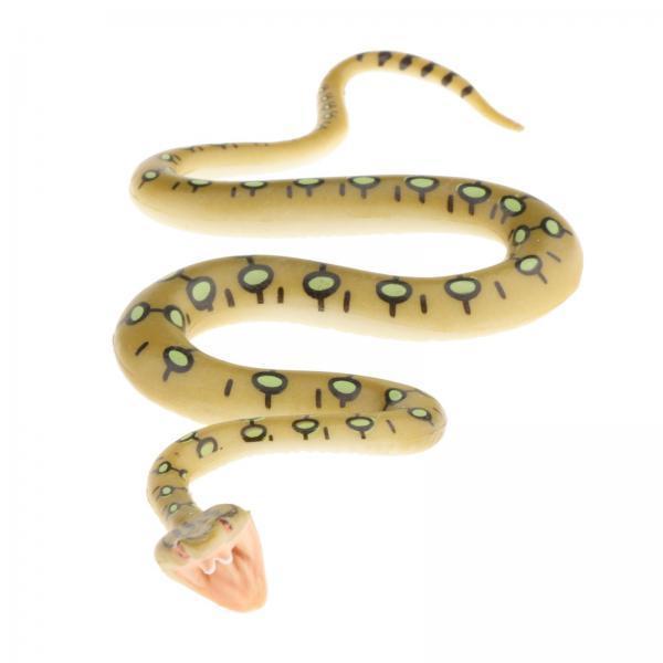 2xPlastic Snake Figurines Toys Collector for Kids Bag Filler Gift Python