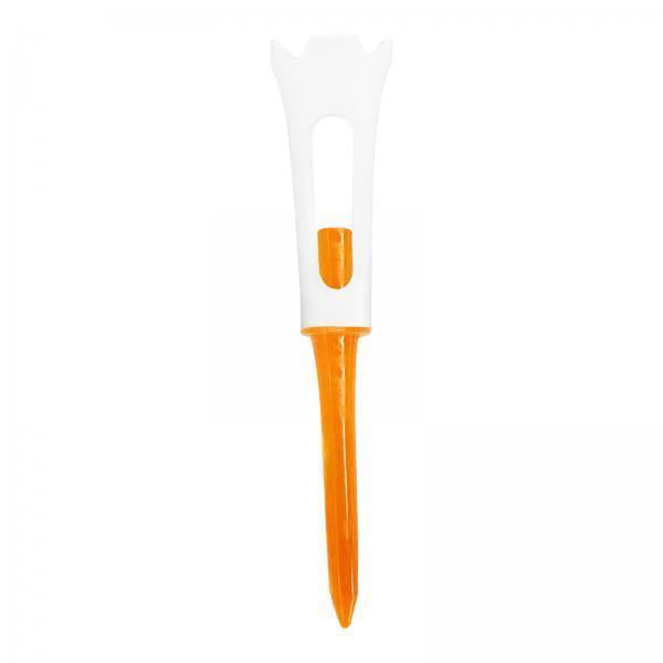 4xGolf Tee Ball Stand Golf Training Sturdy Stable Stronger Stand Golf Ball Tee Orange