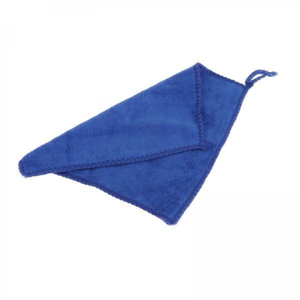 3xBilliard Cue Towel 20cmx20cm Pool Cue Clean Towel for Billiards Supplies Blue