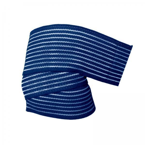 2xElbow Wrap Elastic Elbow Brace for Gym Workout Cross Training Weight Lifting Blue
