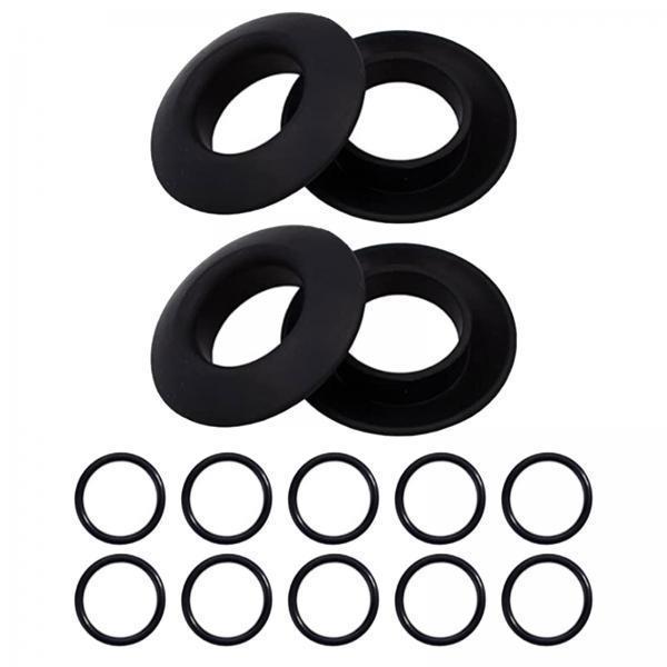 3x4x Kayak Paddle Drip Rings PVC Water Retaining Rings for Canoe Rafting Kayak