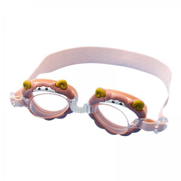 3xSwimming Goggles Teenager Child 2-12 Years Old Fashion Swim Goggles for Kids Lamb