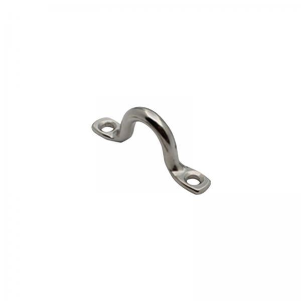 2xBoat Top Pad Eye Stainless Steel Bungee Deck Loops Tie Down for Boats Kayaks 6MM