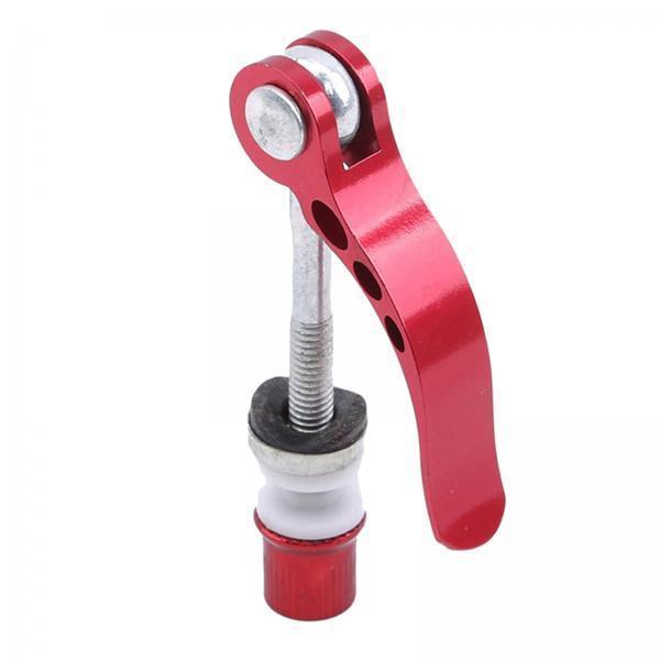 4xMTB Bike Seatpost Clamp Screw Replacement Part Release Bicycle red
