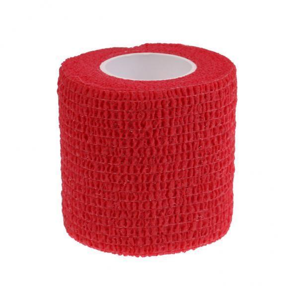 4x5cm First Aid Sports Ankle Care Stretch Self Adhesive Bandage Red