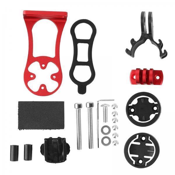 3xBike Bicycle Handlebar Mount GPS Extension Bracket Holder for Cateye Red