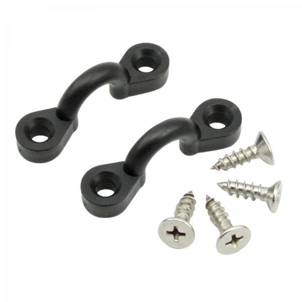 2xKayak Boat Handle Buckles Set Sailboat Deck Loops Tie Down Hardware 2pcs