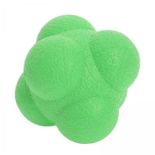 4xCoordination Reflex Agility Hexagonal Tennis Fitness Reaction Ball Green