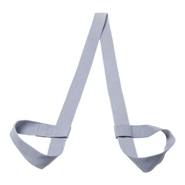 4xCotton Yoga Mat Strap Pilates Mat Carrier Fitness Stretchy Loop Grey