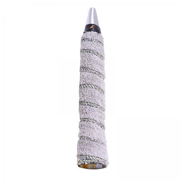 2xCotton Towel Tennis Badminton Racket Grip Wrap Tape Overgrip Non Slip Grey