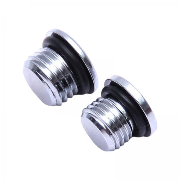 2xCopper Diving Regulator Port Plug Scuba Dive O Ring Plugs Hardware Screws 7g