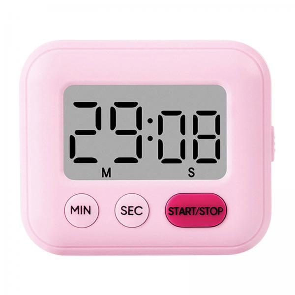 4xCooking timers for Baking Magnetic Classroom Timer for Sports Office Cooking Pink