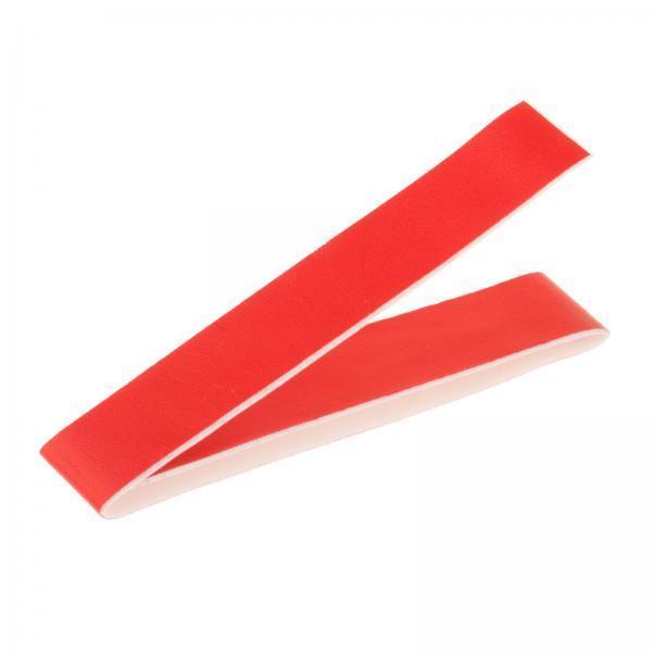 2xBadminton Tennis Racket Head Protector Sticker Frame Protective Tapes Guard Red