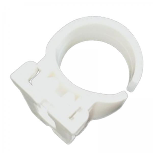 4xSnorkel Clip Mount 26mm Universal Snorkel Buckle for Scuba Snorkeling Diving white